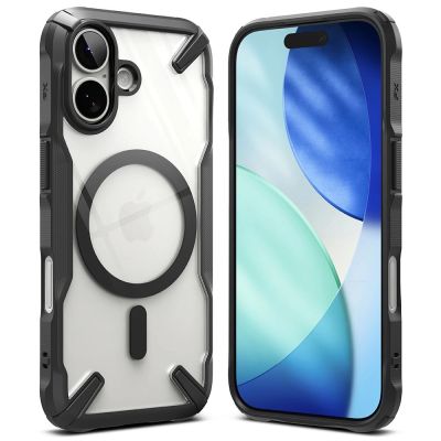 2. Etui Ringke Fusion X Magnetic MagSafe na iPhone 17 - czarne