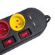 9. MACLEAN LISTWA ZASILAJĄCA 4 GNIAZDA 2XUSB MCE229B