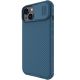 4. Nillkin CamShield Pro Magnetic Case etui iPhone 14 Plus pokrowiec osłona na aparat kamerę niebieski (z MagSafe)
