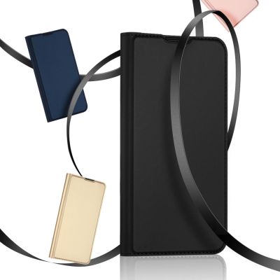 17. Dux Ducis Skin Pro kabura etui pokrowiec z klapką Xiaomi Poco F4 5G różowy