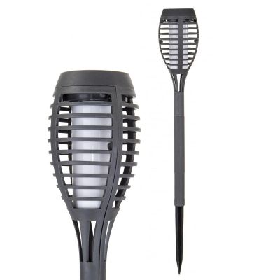 2. POCHODNIA LAMPA SOLARNA TAŃCZĄCE PŁOMYKI 12 LED SMD 7,5x7,5x46,5CM KPL 5SZT