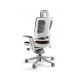 2. Fotel biurowy Wau 2 BL406 tkanina cocoa/biały