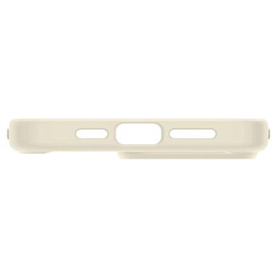 10. Etui Spigen Crystal Hybrid na iPhone 15 Pro Max - przezroczysto-beżowe