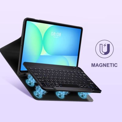 7. Etui Tech-Protect SC Pen + Keyboard na Samsung Galaxy Tab S10 FE+ 13.1 X620 / X626B - czarne
