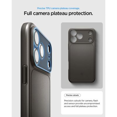 10. Etui Spigen Thin Fit MagSafe na iPhone 18 Pro / 17 Pro - czarne
