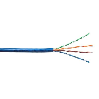 2. Kabel Emiter Net UTP (U/UTP) kat.5e, linka, 4x2x24AWG, PCW, niebieski