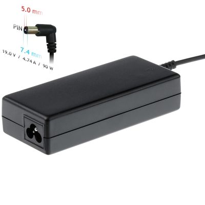 3. Zasilacz sieciowy Akyga AK-ND-04 do notebooka Compaq, HP (19 V; 4,74 A; 90W; 7.4 mm x 5 mm)