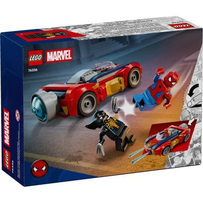 2. LEGO Marvel Super Heroes 76336 Wolverine jako Venom i samochód Spider-Mana