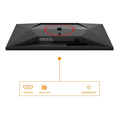 2. Monitor LCD 27" AOC G4 Q27G4ZR 68,6cm 2560x1440px Quad HD LED Czarno-Czerwony