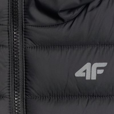 6. Kamizelka dla chłopca 4F M313 głęboka czerń 4FJWSS26TVJAM313 20S