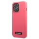 2. Etui Karl Lagerfeld Silicone Plaque na iPhone 13 Pro / iPhone 13 - fuksjowy