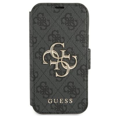 2. Etui Guess 4G Big Metal Logo na iPhone 13 Pro Max 6,7" - szare