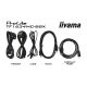 10. iiyama ProLite TF1634MC-B8X monitor komputerowy 39,6 cm (15.6") 1920 x 1080 px Full HD LED Ekran dotykowy Przeznaczony dla wielu użytkowników Czarny
