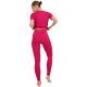 3. Legginsy damskie 4F FNK F369 różowe 4FWAW25TFTIF369 54S