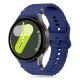 Pasek Tech-Protect Silicone Sport na Samsung Galaxy Watch 4 / 5 / 5 Pro / 6 / 7 / FE - niebieski