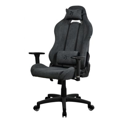 3. Arozzi Torretta SoftFabric Gaming Chair -Dark Grey