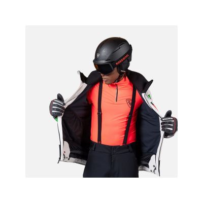 4. Kurtka narciarska męska ROSSIGNOL Hero Blackside Insulated Jkt szara