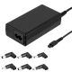 2. Zasilacz uniwersalny Akyga AK-NU-12 do notebooka (20 V; 3,5 A; 65W; 4.8 mm, 5.5 mm, 7.4 mm x 1.7 mm, 2.5 mm, 3 mm, 5 mm)