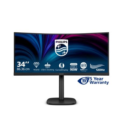 44. Monitor Philips 86,4cm (34,0") 34B2U3600C 21:09 HDMI+DP+USB-C