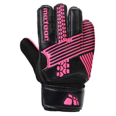 10. Rękawice bramkarskie Meteor Catch Pink 30800-03805