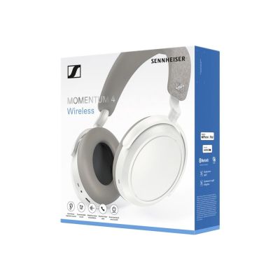 13. Słuchawki Sennheiser MOMENTUM 4 Wireless White