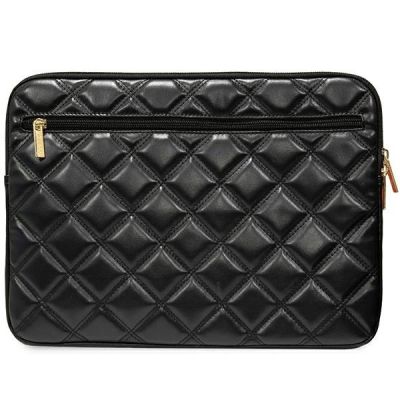 3. Pokrowiec Guess Quilted 4G na laptopa 14" - czarny
