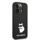 4. Etui Karl Lagerfeld Silicone Choupette na iPhone 14 Pro Max - czarne