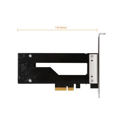 5. Kontroler pamięci masowej ICY Dock ToughArmor MB840M2P-B - Karta M.2 NVMe - PCIe 3.0 x4 - 1 nadajnik/kanał - Srebrny