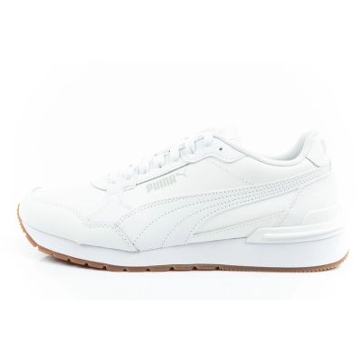 11. Puma ST Runner v4  buty sportowe sneakersy męskie białe skóra modne