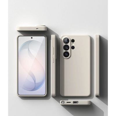 5. Etui Ringke Silicone MagSafe na Samsung Galaxy S26 Ultra - beżowe