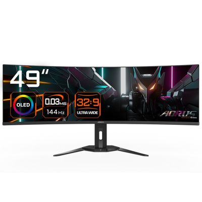 11. MONITOR GIGABYTE AORUS OLED 49" CO49DQ 144Hz