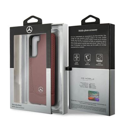 8. Etui Mercedes Urban Line na Samsung Galaxy S21+ - czerwone