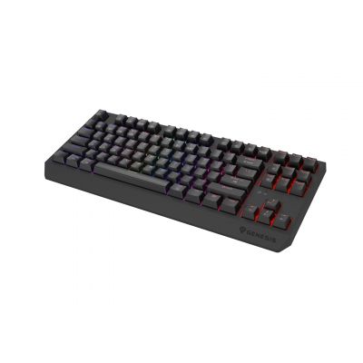 11. GENESIS Thor 230 TKL klawiatura Gaming USB + RF Wireless + Bluetooth QWERTY Szary