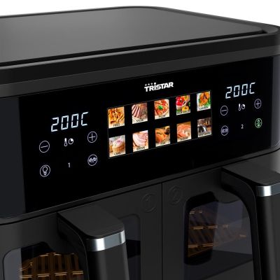 5. Tristar FR-9075 frytkownica Podwójny 9 l Autonomiczny 2500 W Frytkownica na gorące powietrze Czarny
