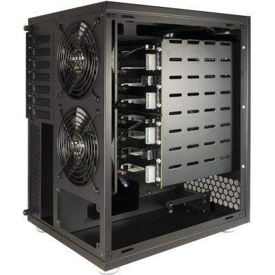 7. Obudowa Inter-Tech Geh Mini IPC NAS-8 ITX, Micro-ATX, ATX 240x295x362