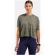 5. Koszulka damska Odlo ACTIVE 365 NATURAL BLEND PRINT T-shirt crew neck s/s beżowa