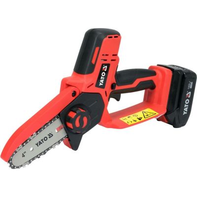 6. Piła łańcuchowa 4" 18V YT-828135 YATO