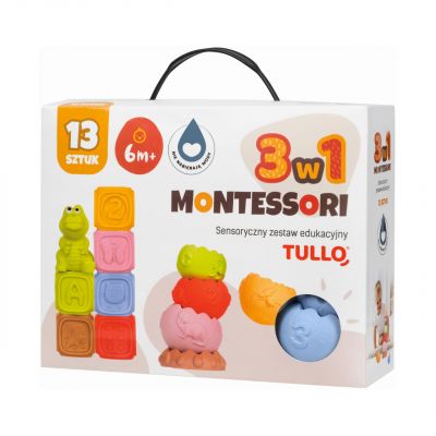 5. Klocki sensoryczne AM Tullo 13 szt. 612