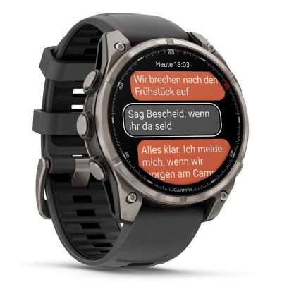 3. Zegarek sportowy Garmin Fenix 8 PRO AMOLED 47mm Sapphire Titanium