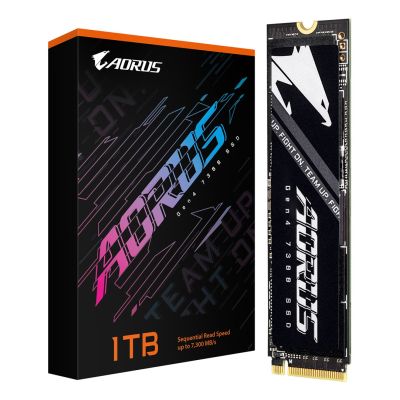 4. Dysk SSD Gigabyte AORUS 7300 1 TB M.2 NVMe Gen4 7300/6000 MB/s
