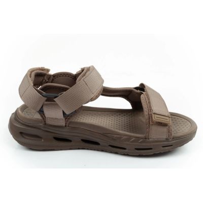 4. Lee Cooper buty męskie sandały na rzepy na lato na plażę lekkie zielone