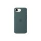 3. Silikonowe etui Apple iPhone 16e – Jezioro Zielone | Jabłko