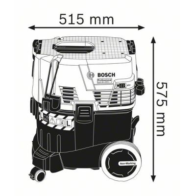4. Bosch GAS 35 L SFC+ Professional Czarny, Niebieski 1200 W