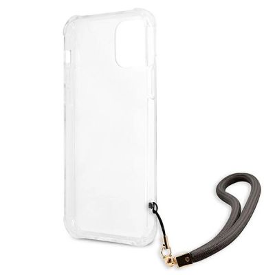 7. Etui Guess Marble Collection na iPhone 12 Pro Max - szare