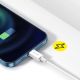 12. Baseus Superior kabel USB - Lightning 2,4 A 1 m czerwony (CALYS-A09)