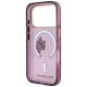 7. Etui Karl Lagerfeld Peekaboo Logo MagSafe na iPhone 18 Pro / 17 Pro - burgundowe
