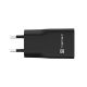 6. NATEC ŁADOWARKA SIECIOWA RIBERA GAN SLIM 1X USB-A + 1X USB-C 20W CZARNA