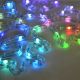4. PŁATEK ŚNIEGU DEKORACYJNY WISZĄCY 31,5 x 36 CM 60LED RGB TIMER USB