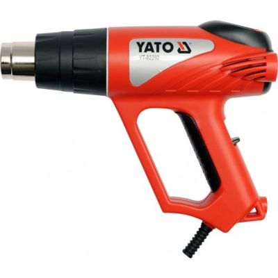 5. Yato YT-82292 opalarka Pistolet na gorące powietrze 500 l/min 550 °C 2000 W Czarny, Szary, Pomarańczowy
