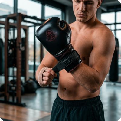 2. Adaptery do wiązanych rękawic bokserskich | ProFighter| DBX Bushido